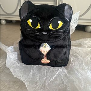 Loungefly Disney Hocus Pocus Binx Plush Mini Backpack NEW WITH TAGS